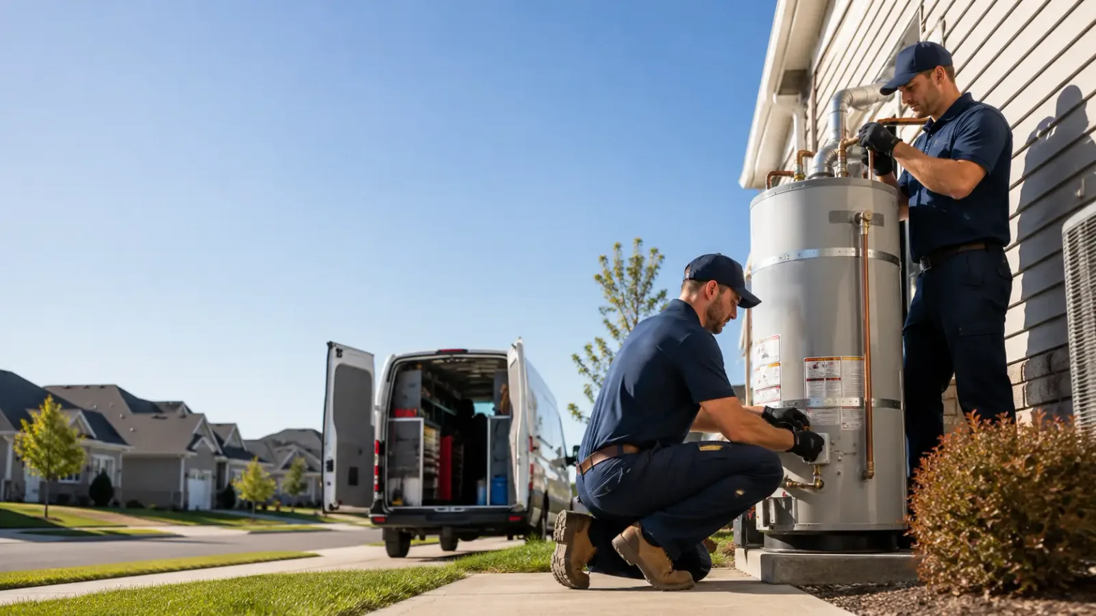 Water Heater Installation in Shelburn, IN